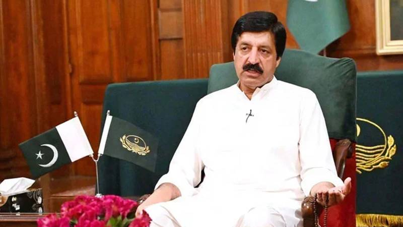 گورنر پنجاب سلیم حیدر کا شہید لیفٹیننٹ حسان اشرف کے گھر تعزیتی دورہ