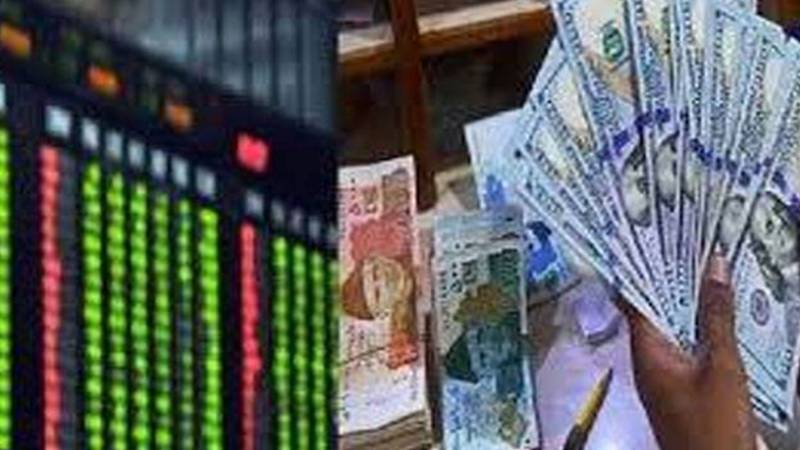 پاکستان اسٹاک ایکسچینج میں تیزی، ڈالر کی قدر میں کمی