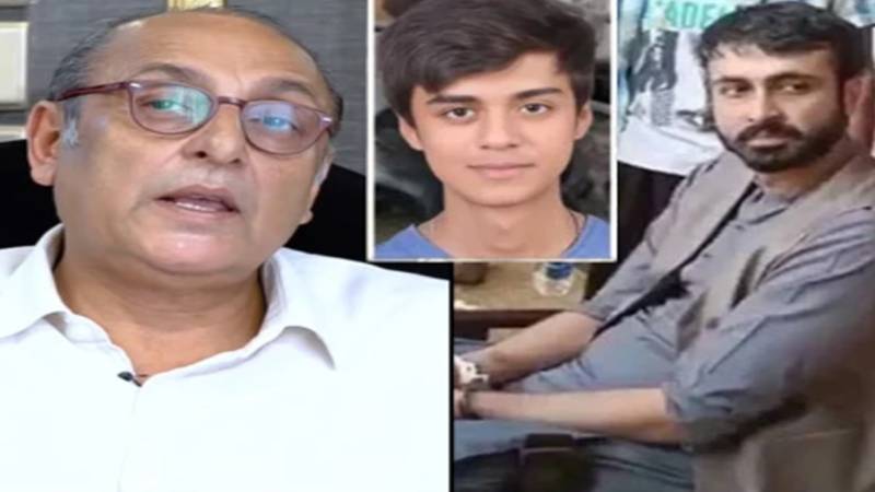 مصطفیٰ عامر قتل کیس: ساجد حسن کا بیٹے پر دباؤ ڈالنے اور زبردستی بیان لینے کا الزام