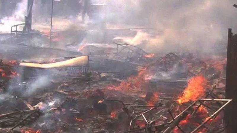 بہاولپور: جھگیوں میں آگ لگنے سے 5 افراد جاں بحق، 4 بچے شامل