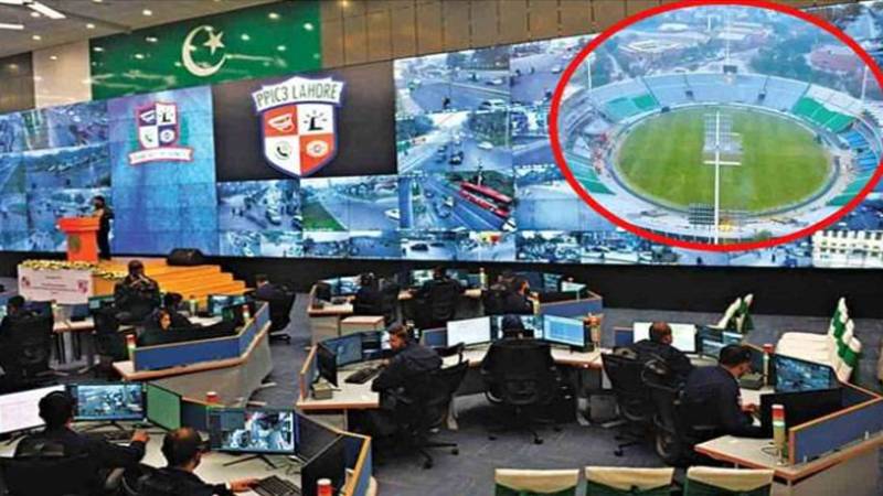 سیمی فائنل میچ کی سیکیورٹی: سٹیڈیم کے اندر اور باہر جدید سرویلنس سسٹم سے مانیٹرنگ