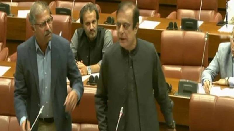 سینیٹ اجلاس میں پی ٹی آئی کا احتجاجی واک آؤٹ