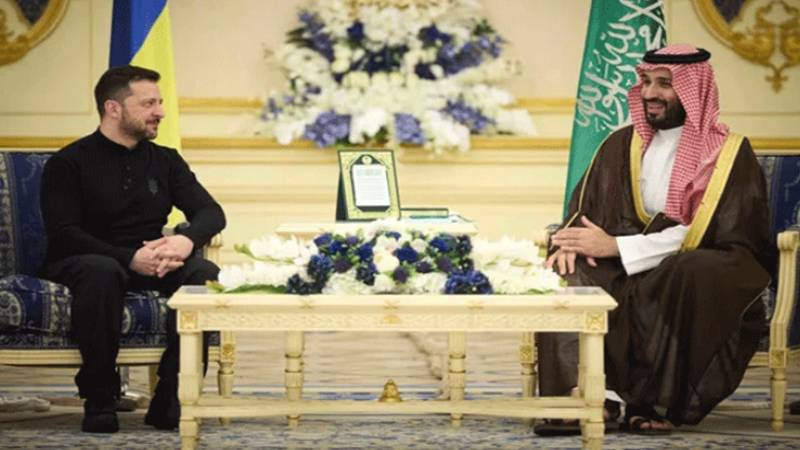 محمد بن سلمان اور یوکرینی صدر زیلنسکی کی اہم ملاقات