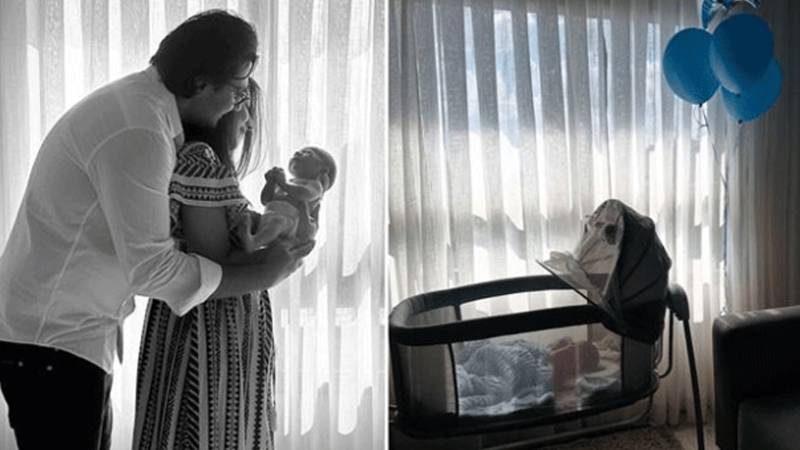 اداکارہ مریم نفیس نے بیٹے کی ولادت کی خوشخبری سنائی