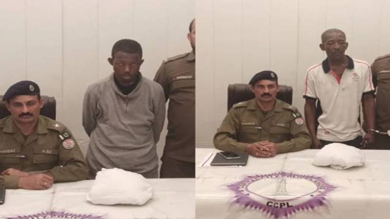 منشیات اسمگلنگ نیٹ ورک کا قلع قمع، 2 غیرملکی گرفتار