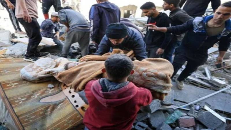 غزہ پر اسرائیلی حملے: 71 فلسطینی شہید، خواتین اور بچے شامل