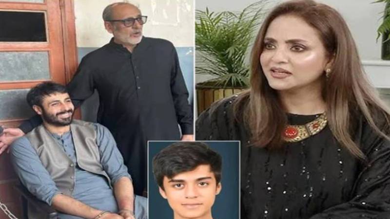 مصطفیٰ عامر کیس: نادیہ خان کی ساجد حسن کے بیٹے ساحر حسن پر شدید تنقید