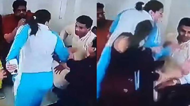 ویڈیو: بھارتی باکسر سویتی بورا نے پولیس اسٹیشن میں شوہر دیپک ہڈا کو مارا پیٹا