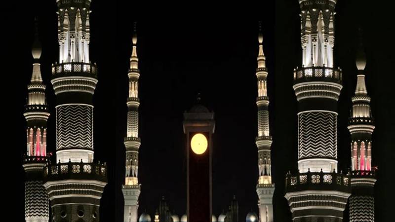 مسجدِ نبوی ﷺ میں رمضان کے دوران سرخ روشنی کی اہمیت