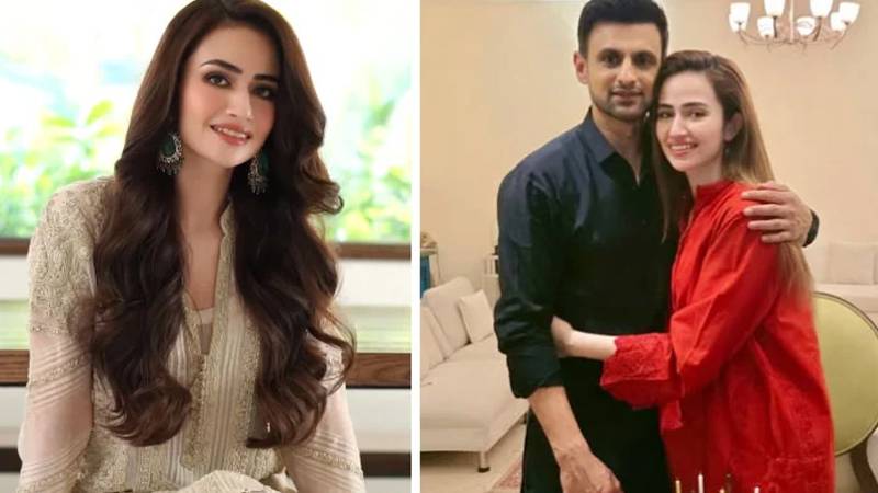 شعیب ملک نے ثناء جاوید کو سالگرہ کی مبارکباد دی، خوبصورتی کی تعریف بھی کی