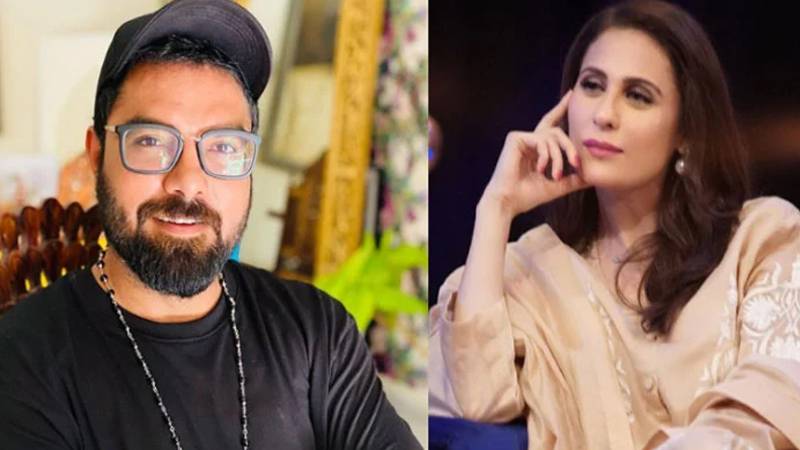 یاسر حسین اور نوشین شاہ کے درمیان کشیدگی ختم، گلے مل کر مصالحت