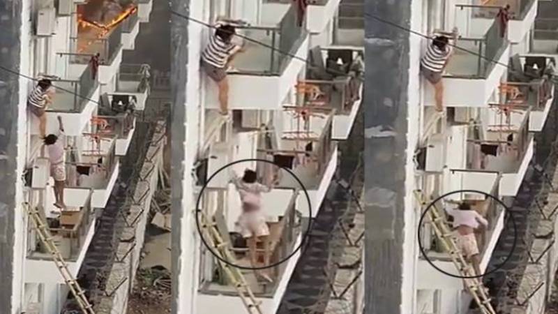 بھارت: گرلز ہاسٹل میں آگ سے خوفناک حادثہ، طالبات زندہ بچنے کیلئے فرش سے کودیں