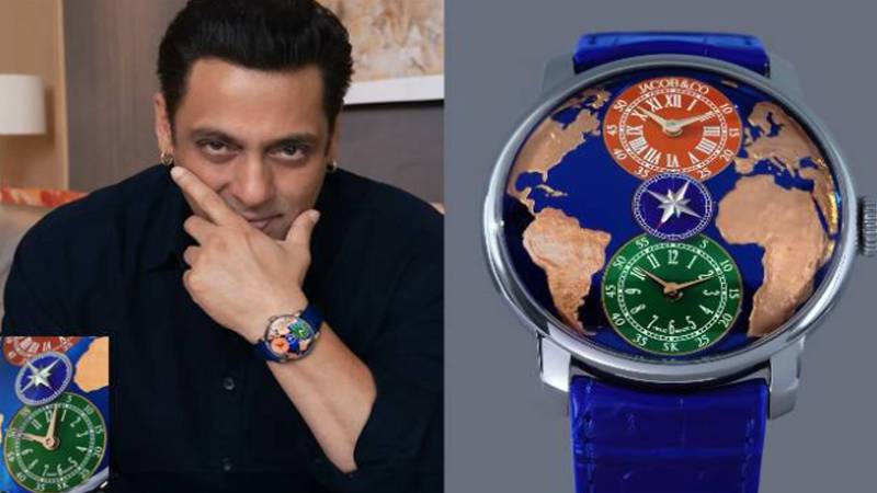سلمان خان کی خصوصی گھڑی کی قیمت سن کر آپ کی آنکھیں کھل جائیں گی
