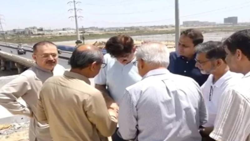 وزیراعلیٰ سندھ کا شاہراہِ بھٹو کا دورہ، کام کی رفتار تیز کرنے کی ہدایات
