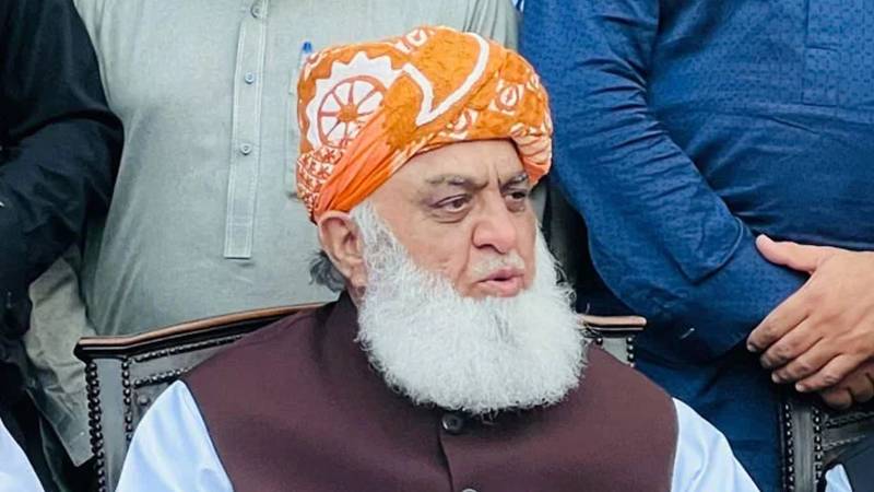 مولانا فضل الرحمٰن کا 13 اپریل کو کراچی میں اسرائیل مردہ باد مظاہرے کا اعلان