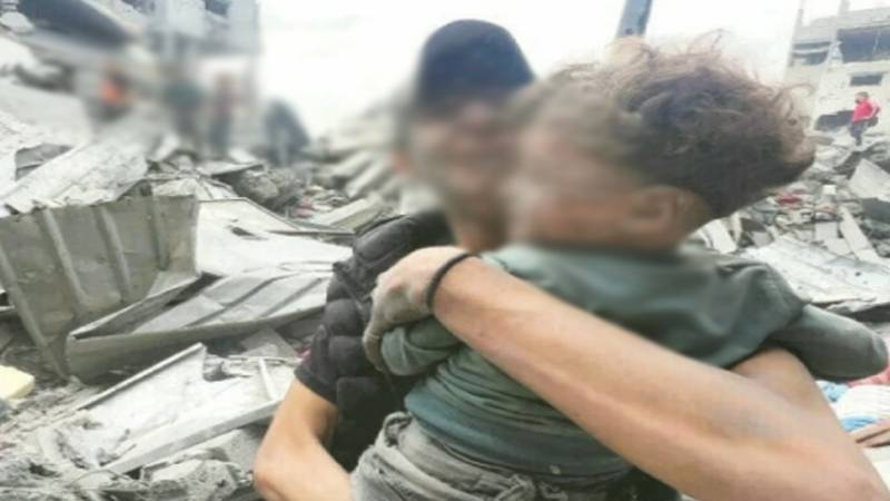 اسرائیلی حملے میں درجنوں فلسطینی شہید، ملبے تلے سے چیخیں سنائی دیں