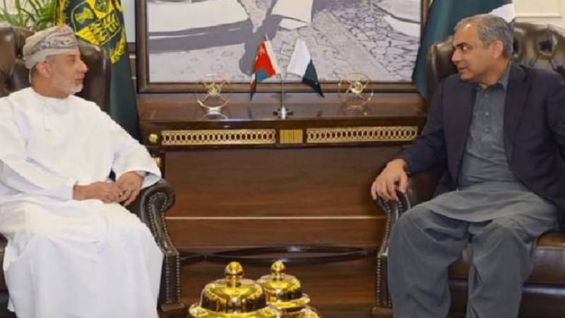 وفاقی وزیر داخلہ محسن نقوی سے عمانی سفیر فہد سلیمان کی ملاقات، سکیورٹی تعاون پر بات چیت