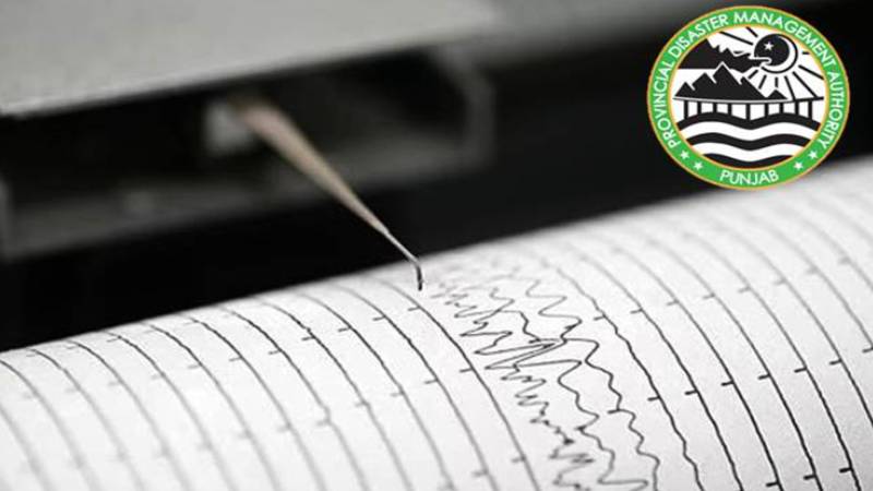 پنجاب پی ڈی ایم اے نے زلزلے کی ابتدائی رپورٹس حاصل کر لیں