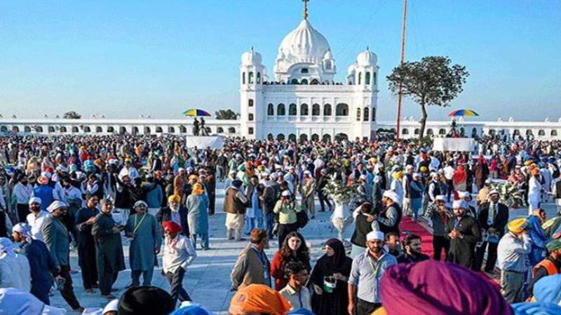 بیساکھی کے موقع پر محسن نقوی امریکی وفد کے ہمراہ کرتار پور راہداری پہنچے، گردوارہ دربار صاحب کا دورہ کیا