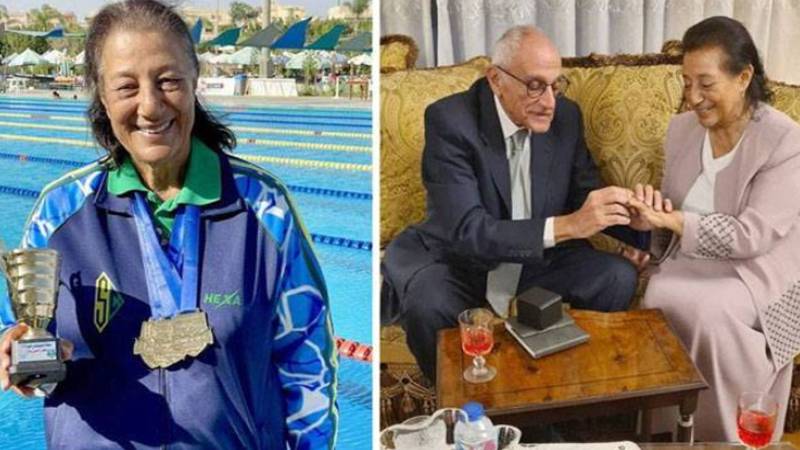 مصر میں 80 سالہ شخص نے 79 سالہ خاتون سے محبت کے بعد شادی کر لی