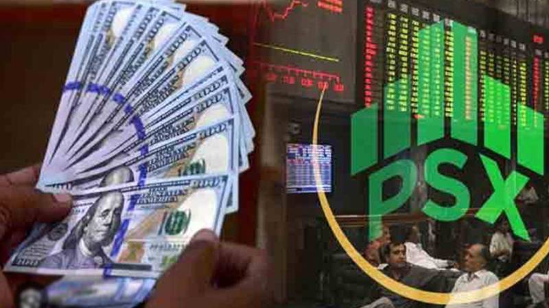 پاکستان اسٹاک ایکسچینج میں زبردست تیزی، ڈالر مزید نیچے آگیا