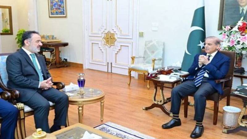 وزیراعظم شہباز شریف سے ترکیہ کے سفیر کی ملاقات، خطے کی کشیدگی پر گفتگو