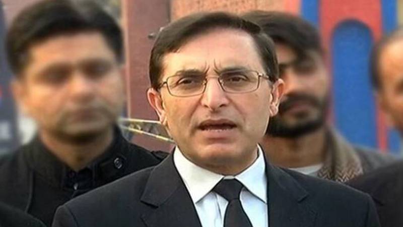 پی ٹی آئی چیئرمین بیرسٹر گوہر کی جوڈیشل کمپلیکس میں میڈیا سے گفتگو