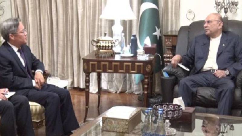 صدر آصف علی زرداری کا بھارتی اقدامات پر اظہار تشویش، چین کی حمایت کا اعادہ