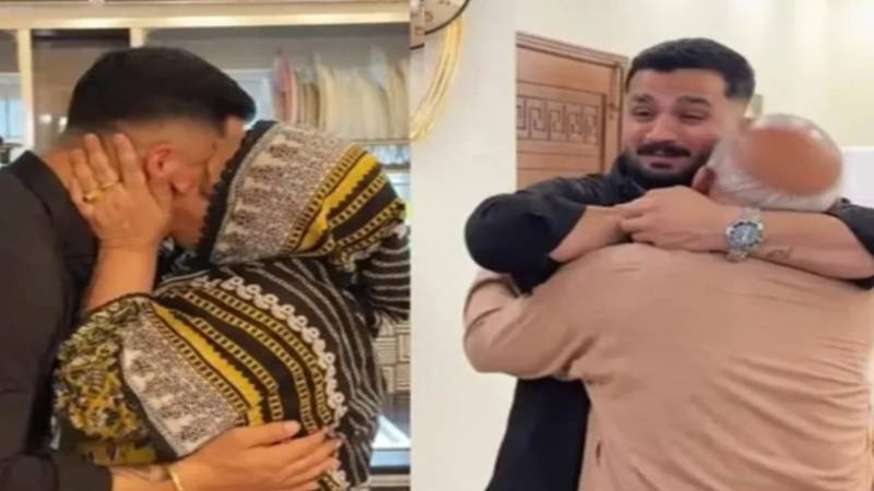 معروف یوٹیوبر رجب بٹ 45 دن بعد وطن واپس، گھر والوں سے ملاقات کی ویڈیو وائرل