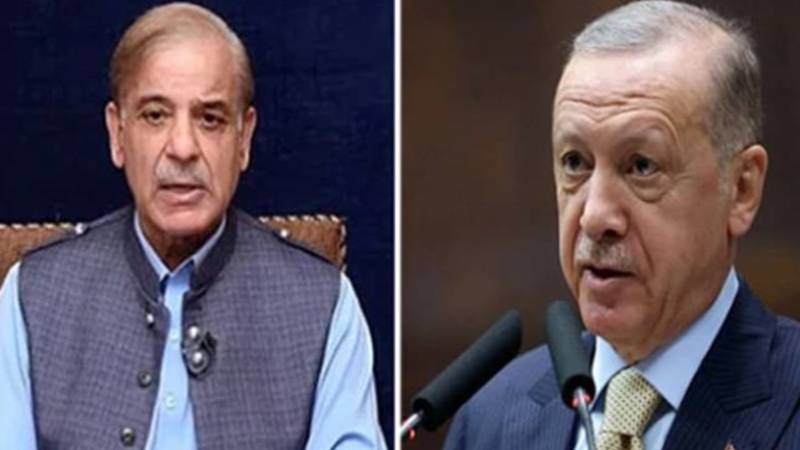 ترک صدر اردوان کا وزیراعظم شہباز شریف سے رابطہ، بھارتی جارحیت پر اظہارِ یکجہتی