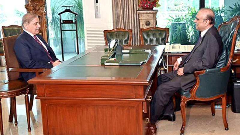 وزیرِ اعظم شہباز شریف اور صدرِ مملکت آصف علی زرداری کی اہم ملاقات، بھارت کے خلاف آپریشن پر بریفنگ