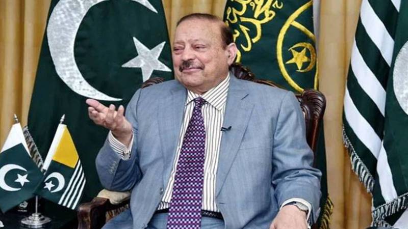  پاک فوج نے بھارت کو شدید نقصان پہنچایا:صدر آزاد کشمیر