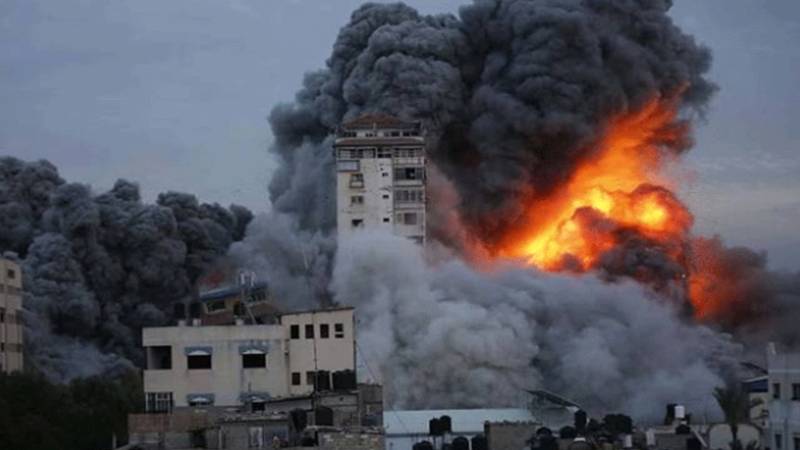 غزہ پر اسرائیلی بمباری میں مزید 39 فلسطینی شہید، اسکول و خیمہ بستی پر حملے، صورتحال سنگین تر