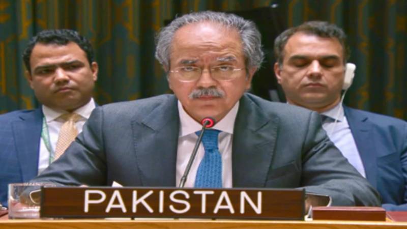 عاصم افتخار کا خطاب: غزہ کو منظم انداز میں تباہ کیا جا رہا ہے