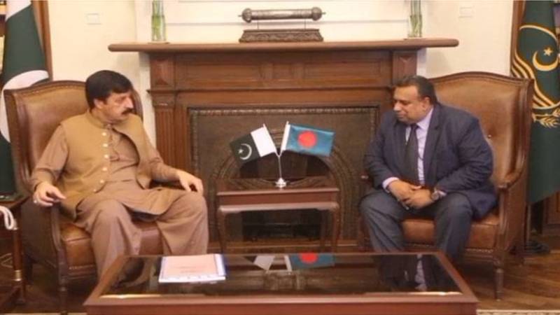 گورنر پنجاب سردار سلیم حیدر اور بنگلہ دیشی ہائی کمشنر کی ملاقات، تعلیم، تجارت و صحت سمیت مختلف شعبوں میں تعاون بڑھانے پر اتفاق