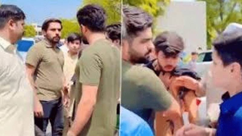 بابر اعظم کی مداح سے جھگڑے کی ویڈیو وائرل، سوشل میڈیا پر شدید تنقید کا سامنا