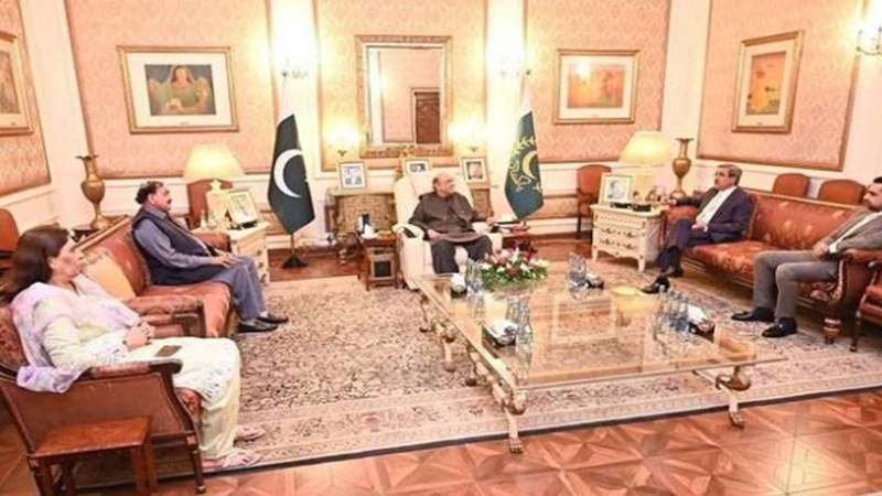 صدر آصف علی زرداری سے سابق گورنر کی ملاقات، ملکی سیاسی صورتحال پر تفصیلی گفتگو