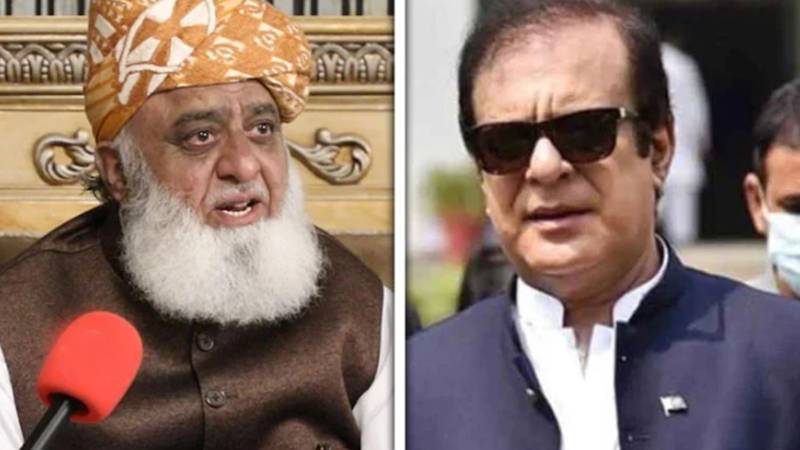 مولانا کی مقبولیت گرینڈ الائنس سے دوری کا نتیجہ ہے، شبلی فراز کا بیان