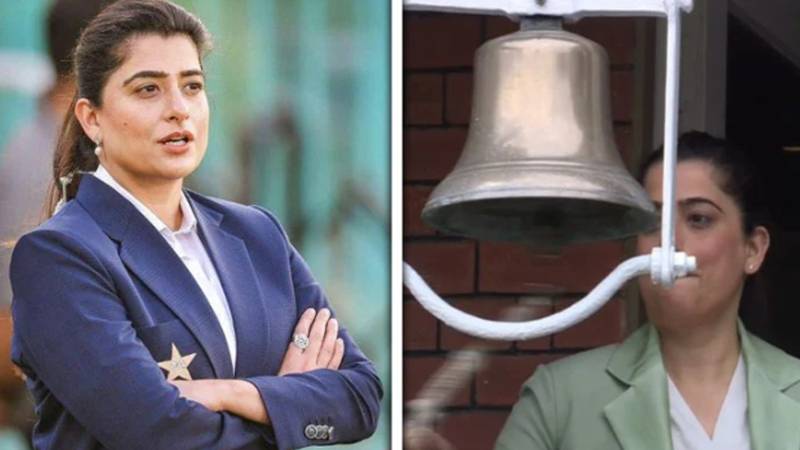 لارڈز میں تاریخی لمحہ، ثناء میر نے بجائی ورلڈ ٹیسٹ چیمپئن شپ کی گھنٹی
