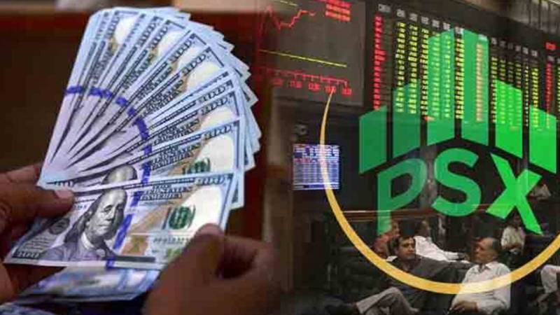  پاکستان اسٹاک مارکیٹ میں زبردست تیزی، ڈالر کی قیمت میں معمولی کمی