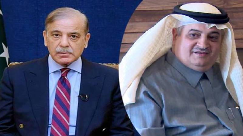 وزیراعظم شہباز شریف اور سعودی سفیر نواف المالکی کا ٹیلیفونک رابطہ مشرق وسطیٰ میں کشیدگی پر تشویش کا اظہار