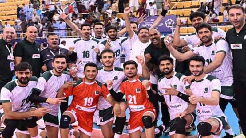 ایشین والی بال نیشنز کپ 2024 کا فائنل: پاکستان بمقابلہ بحرین آج رات