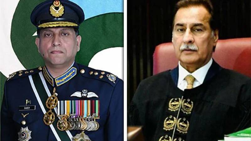 ایئر چیف مارشل کا اسپیکر قومی اسمبلی کو خط، بھارتی جارحیت کے خلاف قومی یکجہتی پر اظہارِ تشکر