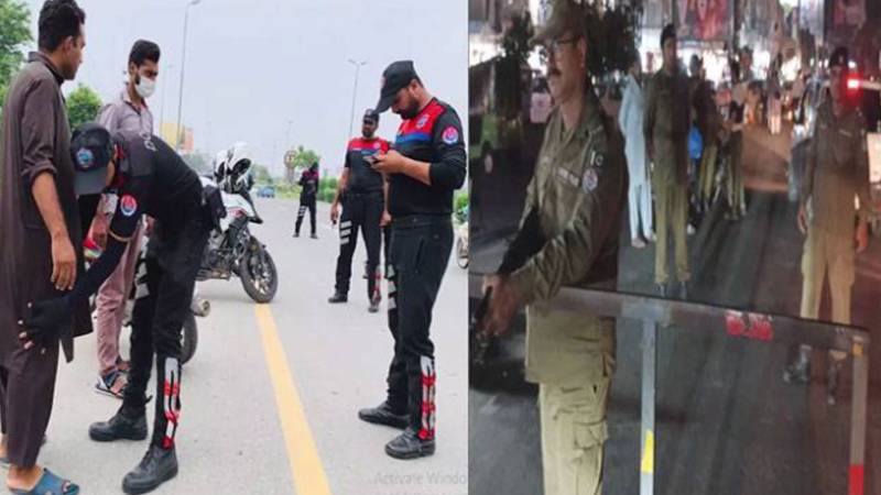 محرم الحرام: موبائل اسکواڈ کی سکیورٹی کارروائیاں، 37 ہزار سے زائد افراد کی چیکنگ 