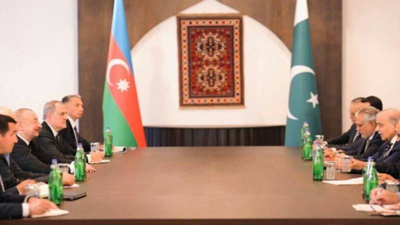 شہباز شریف اور صدر علیوف کی ملاقات، دوطرفہ تجارت و سرمایہ کاری کے فروغ پر اتفاق