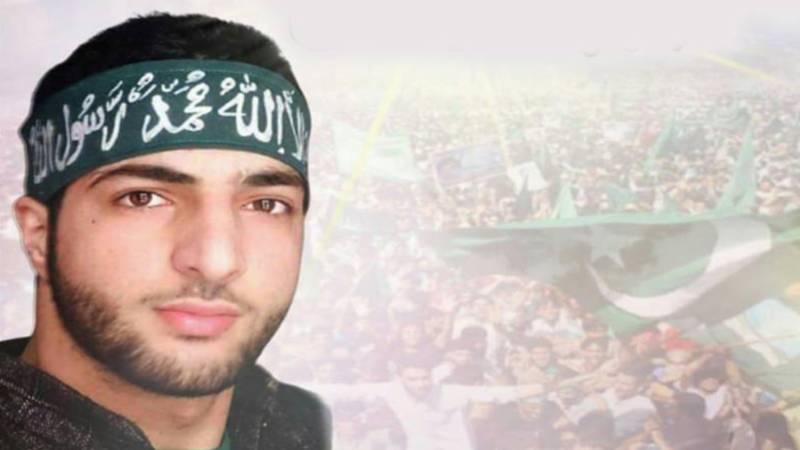 برہان مظفر وانی کی شہادت کو 9 برس مکمل، مقبوضہ کشمیر میں ہڑتال اور سناٹا