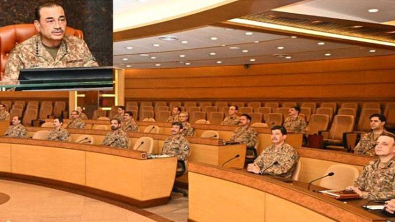 شہداء کی قربانیوں کا تحفظ ہماری اولین ترجیح ہے، کور کمانڈرز کانفرنس