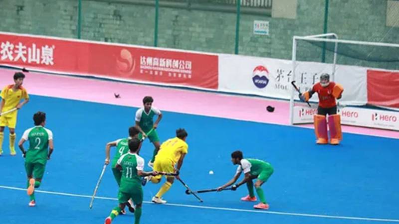 پاکستان انڈر-18 ہاکی ٹیم ایشیا کپ کے فائنل میں پہنچ گئی