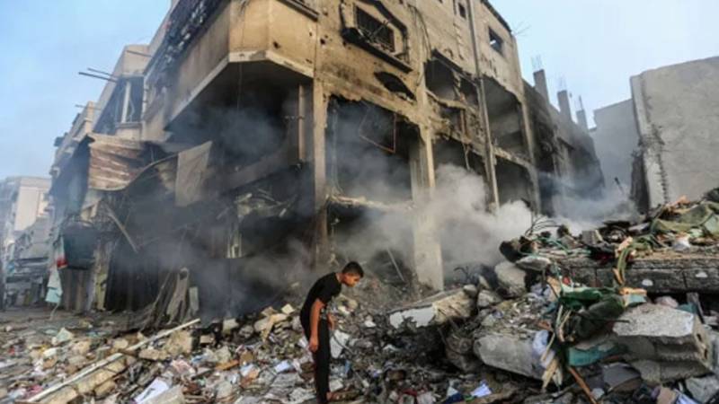 غزہ میں پانی کے حصول کے دوران اسرائیلی بمباری، 17 بچے جاں بحق 