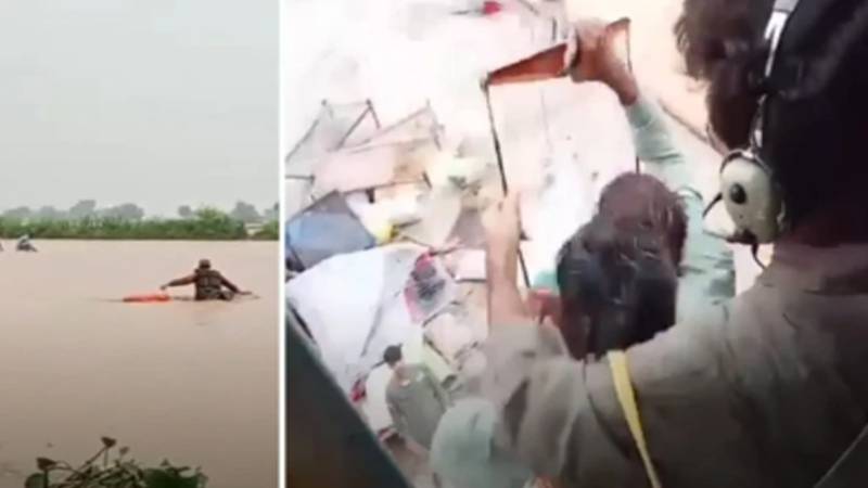 جہلم میں کلاؤڈ برسٹ کے بعد ہنگامی صورتحال، پاک فوج نے 29 افراد کو بچا لیا
